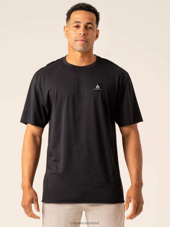 Ryderwear Dynamic Oversized T-Shirt Black Men Clothing 4Z2T1266
