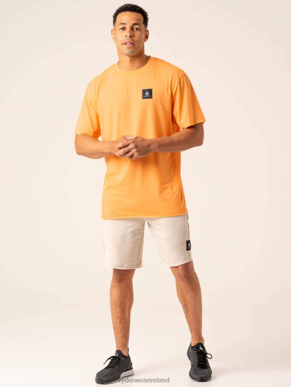 Ryderwear Dynamic Oversized T-Shirt Orange Sherbet Men Clothing 4Z2T1268