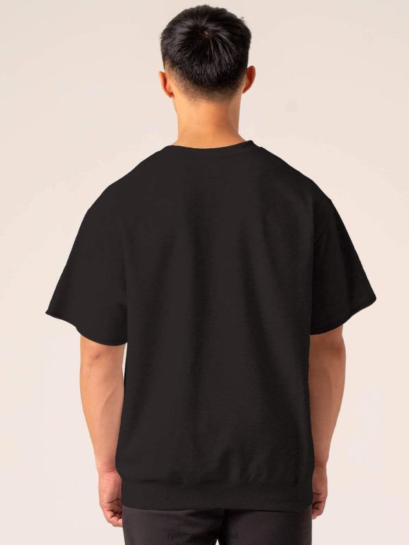 Ryderwear Emerge Fleece T-Shirt Faded Black Men Clothing 4Z2T1285