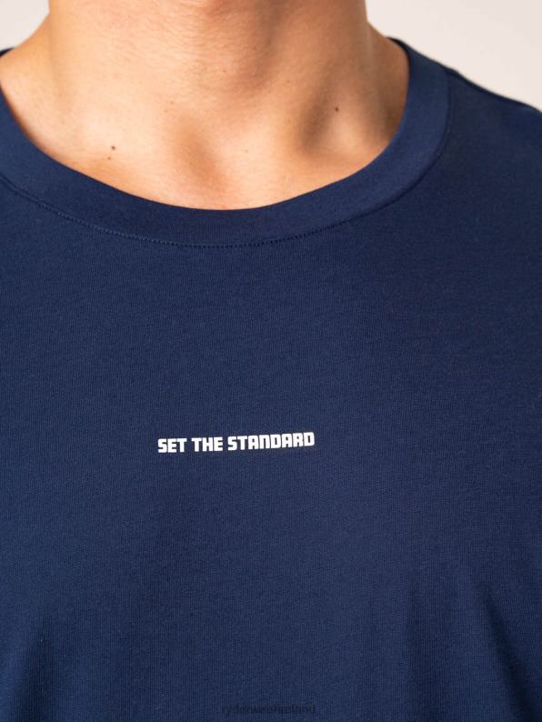 Ryderwear Emerge Oversized T-Shirt Navy Men Clothing 4Z2T1282
