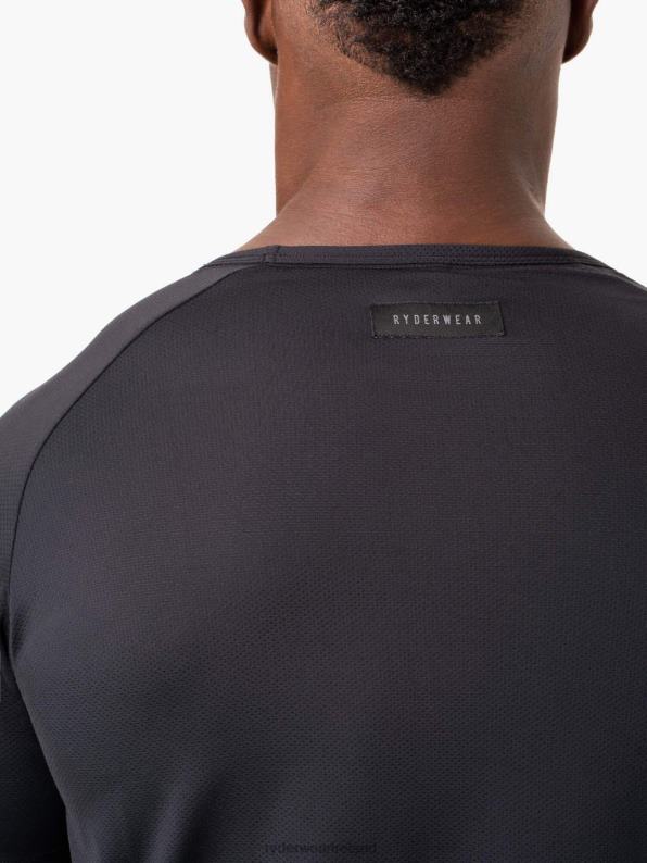 Ryderwear Endurance T-Shirt Black Men Clothing 4Z2T1220
