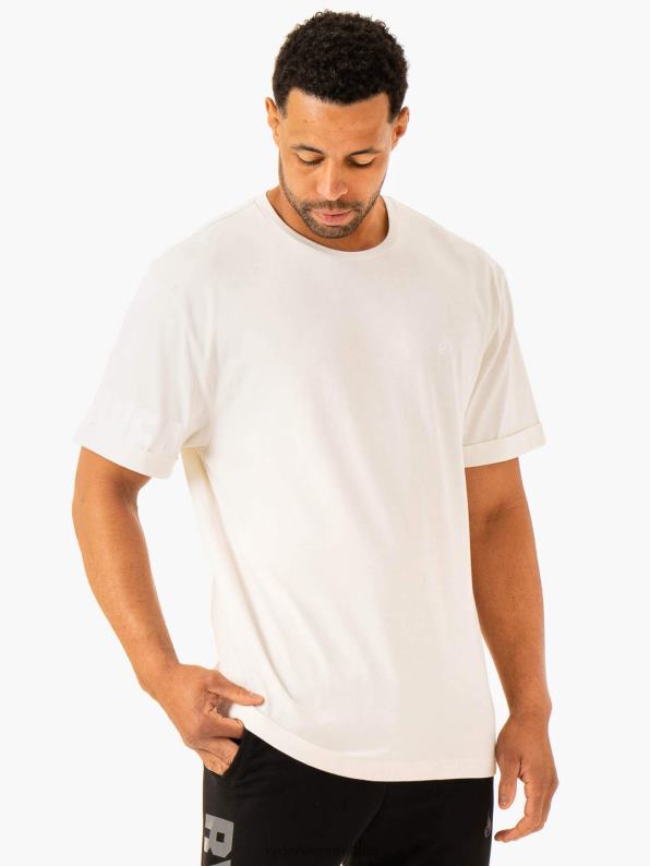 Ryderwear Heritage Oversized T-Shirt Off White Men Clothing 4Z2T1247