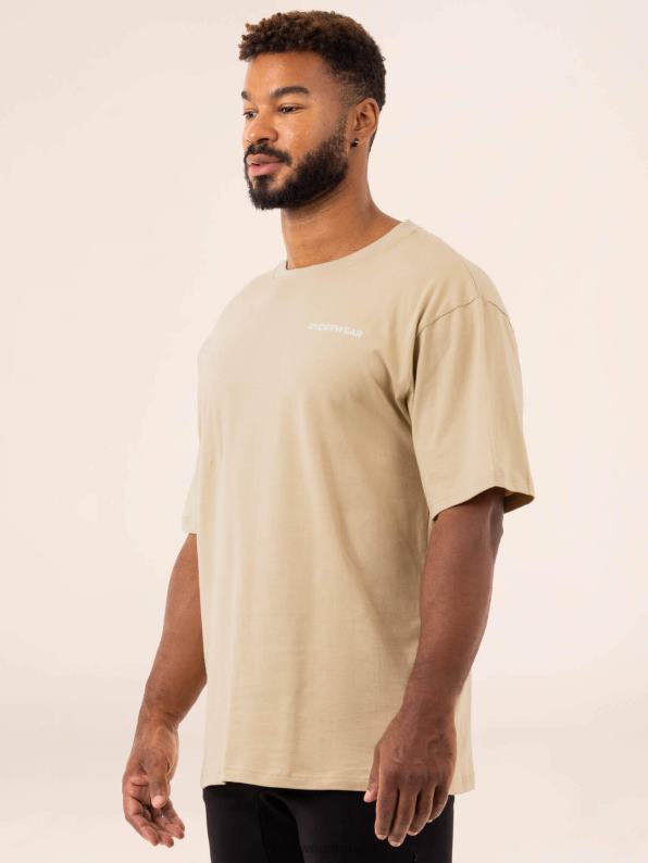 Ryderwear Industry Oversized T-Shirt Sandstone Men Clothing 4Z2T1202