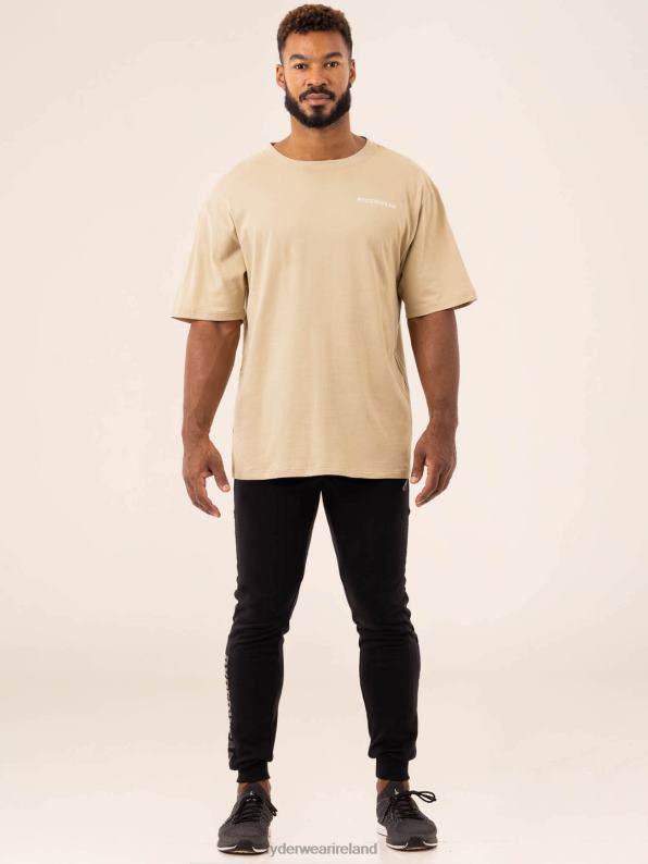 Ryderwear Industry Oversized T-Shirt Sandstone Men Clothing 4Z2T1202
