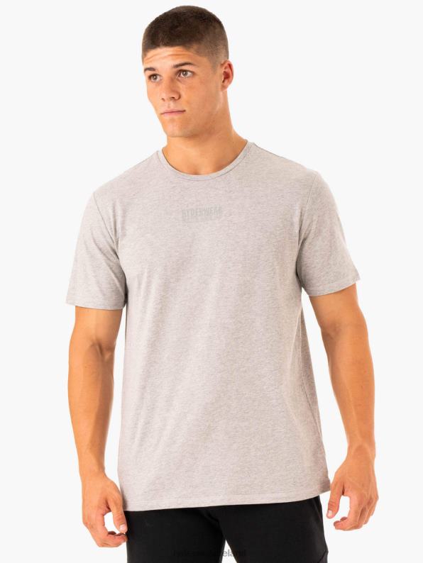 Ryderwear Limitless T-Shirt Grey Marl Men Clothing 4Z2T1239