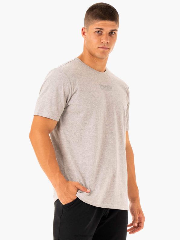 Ryderwear Limitless T-Shirt Grey Marl Men Clothing 4Z2T1239