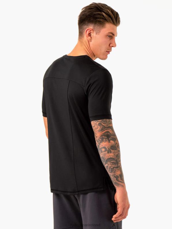 Ryderwear Optimal Mesh T-Shirt Black Men Clothing 4Z2T1225