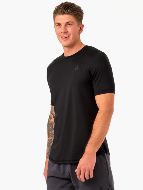 Ryderwear Optimal Mesh T-Shirt Black Men Clothing 4Z2T1225