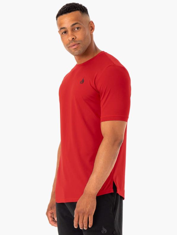 Ryderwear Optimal Mesh T-Shirt Red Men Clothing 4Z2T1226