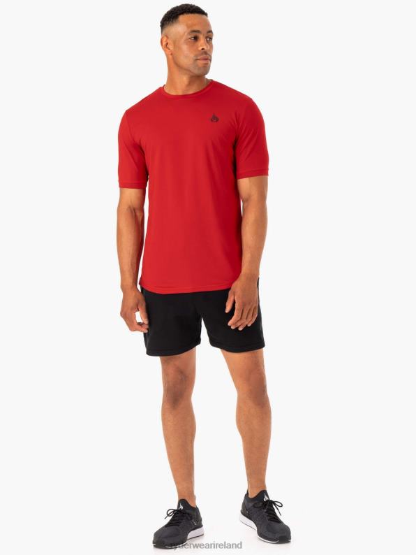 Ryderwear Optimal Mesh T-Shirt Red Men Clothing 4Z2T1226