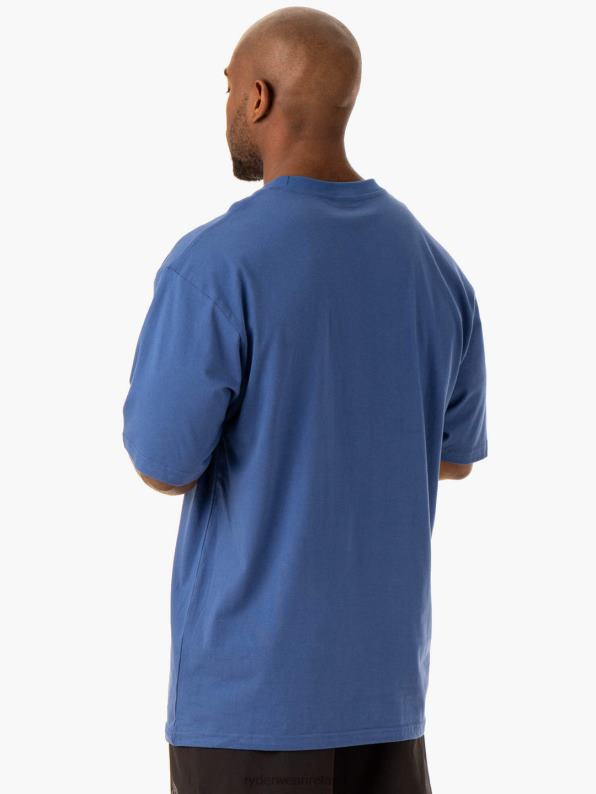 Ryderwear Oversized T-Shirt Royal Blue Men Clothing 4Z2T1236