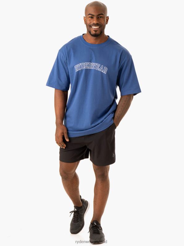 Ryderwear Oversized T-Shirt Royal Blue Men Clothing 4Z2T1236