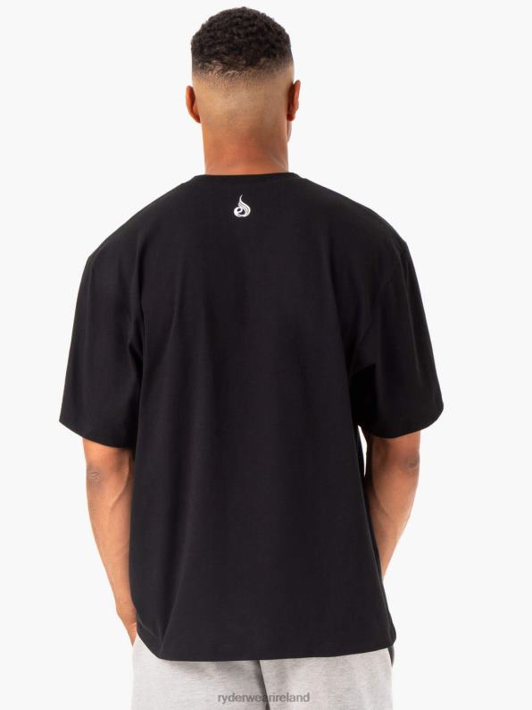 Ryderwear Recharge T-Shirt Black Men Clothing 4Z2T1228