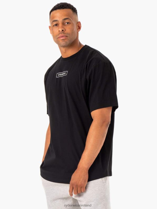 Ryderwear Recharge T-Shirt Black Men Clothing 4Z2T1228