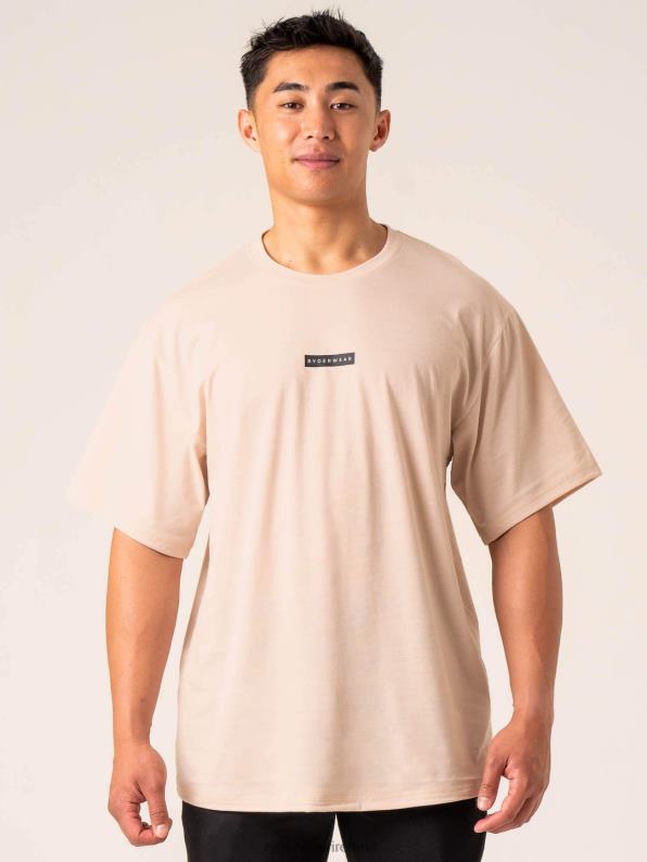 Ryderwear Terrain T-Shirt Chalk Men Clothing 4Z2T1276