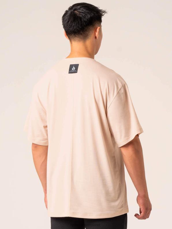Ryderwear Terrain T-Shirt Chalk Men Clothing 4Z2T1276