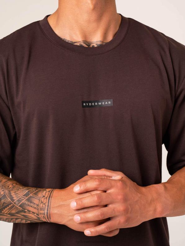 Ryderwear Terrain T-Shirt Dark Oak Men Clothing 4Z2T1275
