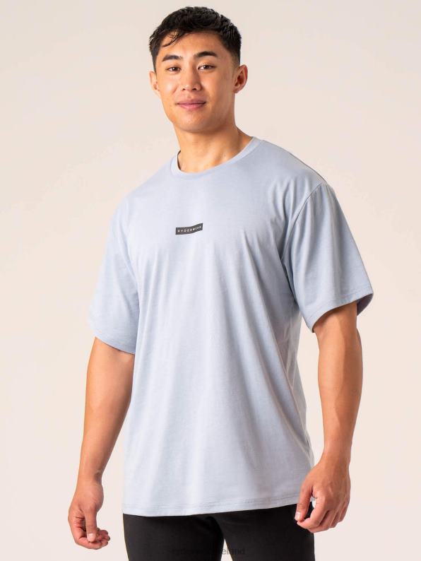 Ryderwear Terrain T-Shirt Ice Blue Men Clothing 4Z2T1277
