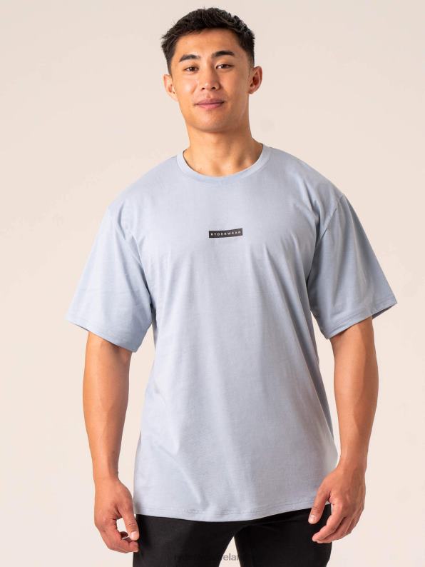Ryderwear Terrain T-Shirt Ice Blue Men Clothing 4Z2T1277