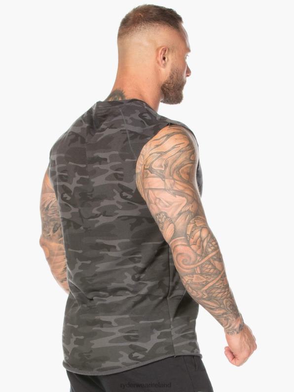 Ryderwear Camo Fleece Tank Black Camo Men Clothing 4Z2T1351