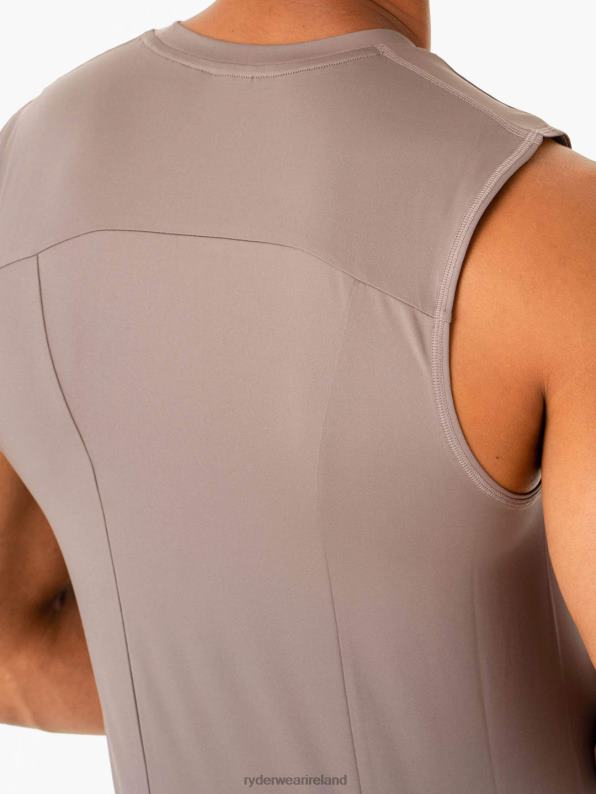 Ryderwear Division Base Layer Tank Taupe Men Clothing 4Z2T1318