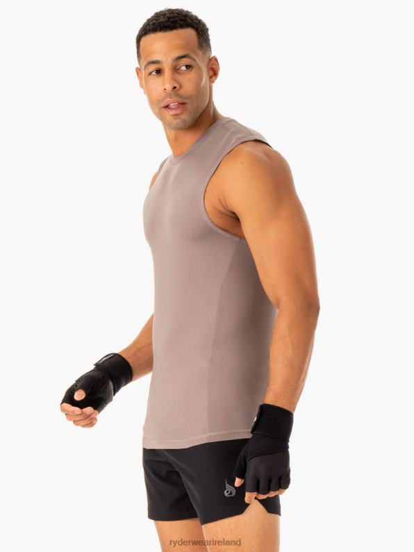 Ryderwear Division Base Layer Tank Taupe Men Clothing 4Z2T1318
