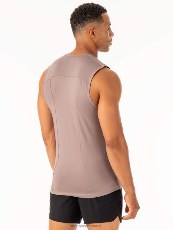 Ryderwear Division Base Layer Tank Taupe Men Clothing 4Z2T1318