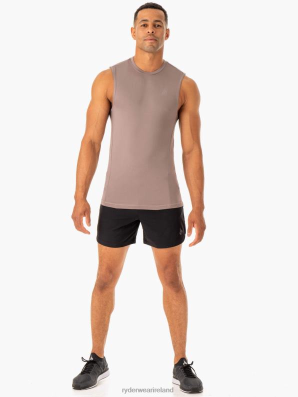 Ryderwear Division Base Layer Tank Taupe Men Clothing 4Z2T1318