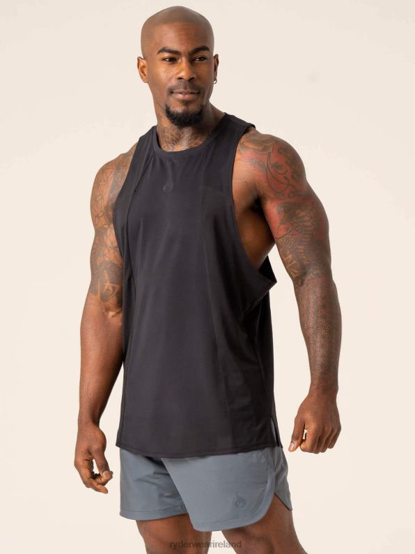 Ryderwear Dynamic Baller Tank Black Men Clothing 4Z2T1306