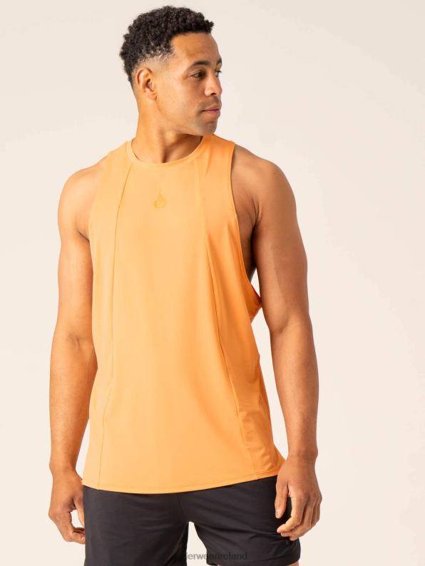 Ryderwear Dynamic Baller Tank Orange Sherbet Men Clothing 4Z2T1304