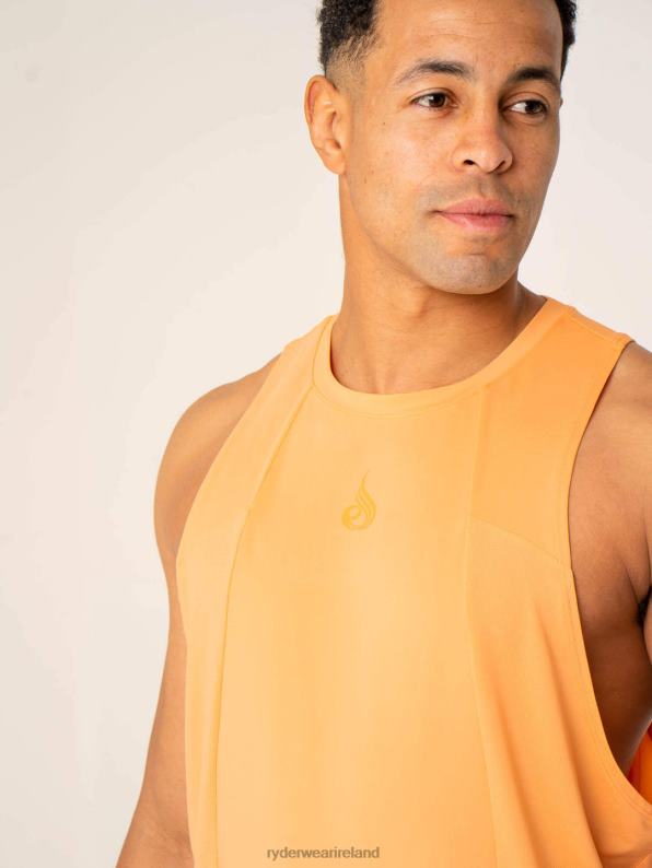 Ryderwear Dynamic Baller Tank Orange Sherbet Men Clothing 4Z2T1304