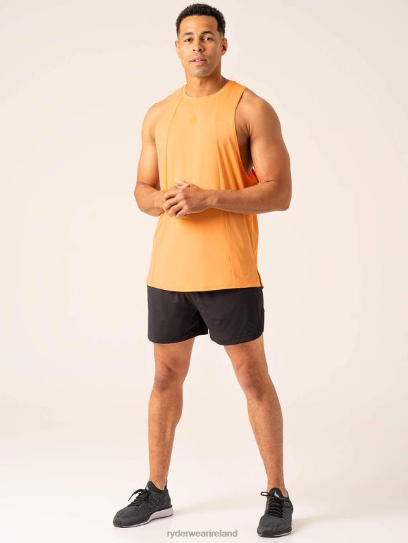 Ryderwear Dynamic Baller Tank Orange Sherbet Men Clothing 4Z2T1304