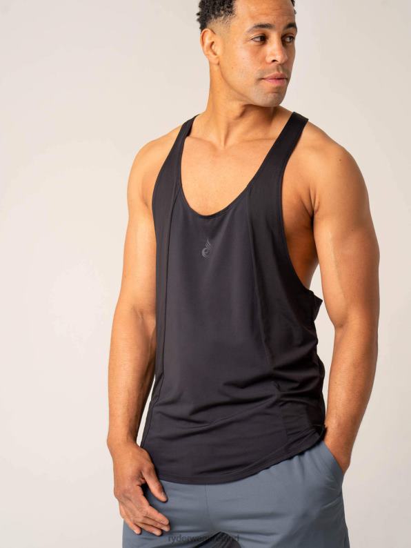Ryderwear Dynamic Stringer T-Back Black Men Clothing 4Z2T1309