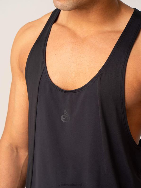 Ryderwear Dynamic Stringer T-Back Black Men Clothing 4Z2T1309