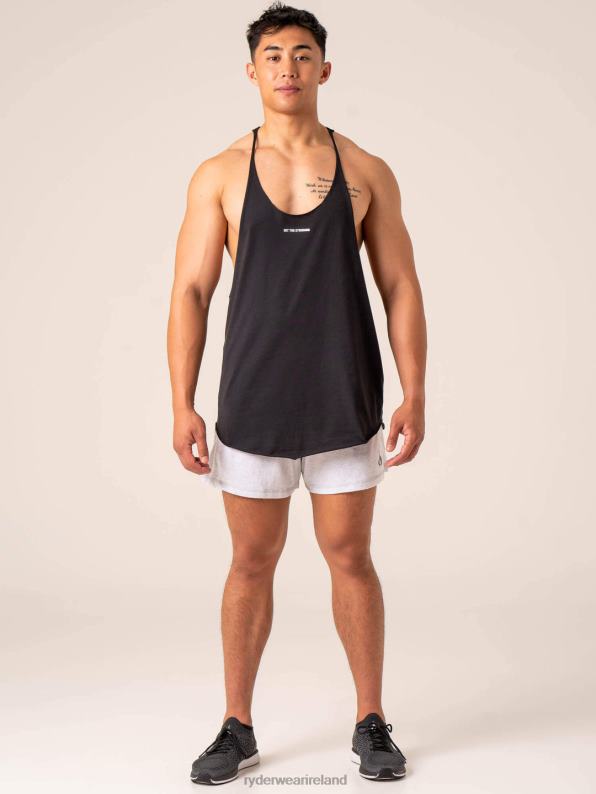 Ryderwear Emerge Arnie T-Back Faded Black Men Clothing 4Z2T1295