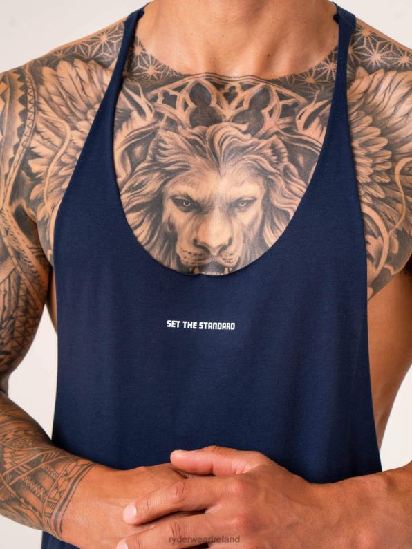 Ryderwear Emerge Arnie T-Back Navy Men Clothing 4Z2T1293