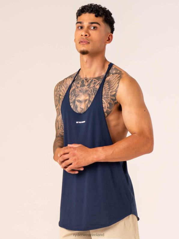 Ryderwear Emerge Arnie T-Back Navy Men Clothing 4Z2T1293