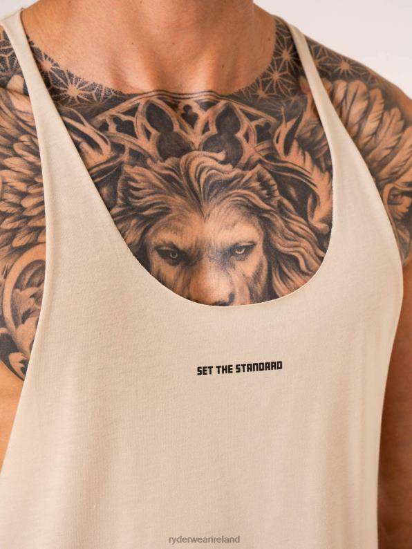 Ryderwear Emerge Arnie T-Back Sand Men Clothing 4Z2T1294
