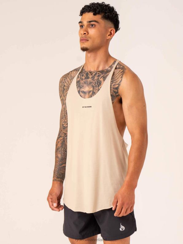 Ryderwear Emerge Arnie T-Back Sand Men Clothing 4Z2T1294