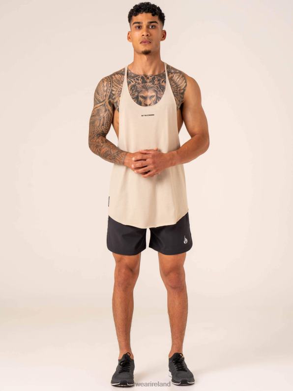 Ryderwear Emerge Arnie T-Back Sand Men Clothing 4Z2T1294