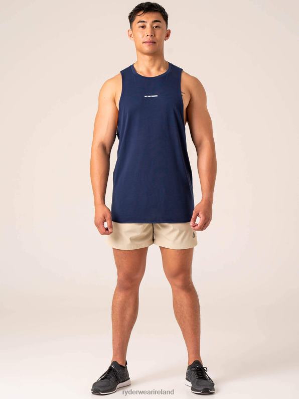 Ryderwear Emerge Drop Armhole Tank Navy Men Clothing 4Z2T1289