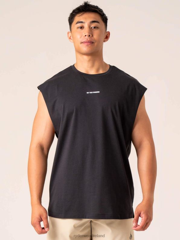 Ryderwear Emerge Muscle Tank Faded Black Men Clothing 4Z2T1287