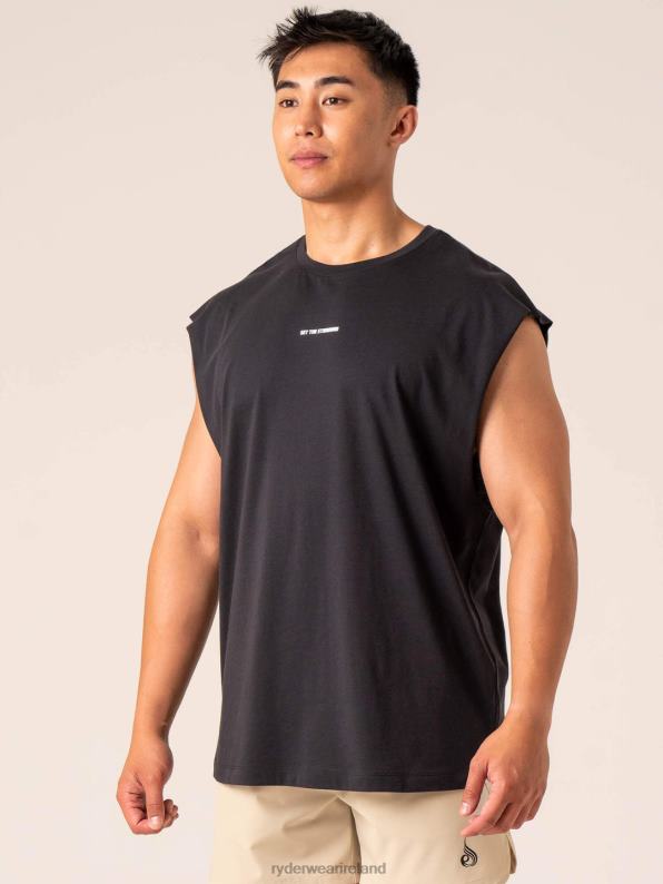 Ryderwear Emerge Muscle Tank Faded Black Men Clothing 4Z2T1287