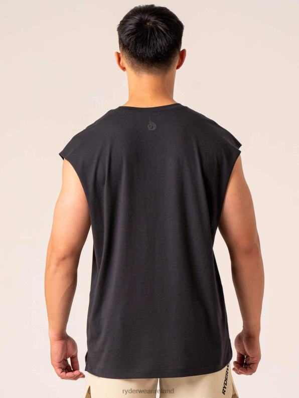 Ryderwear Emerge Muscle Tank Faded Black Men Clothing 4Z2T1287