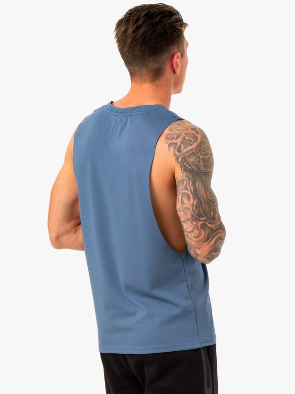 Ryderwear Enhance Baller Tank Blue Men Clothing 4Z2T1324