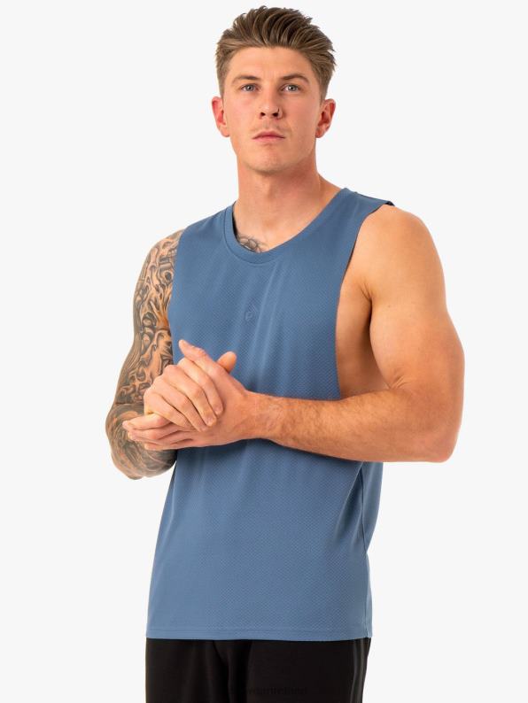 Ryderwear Enhance Baller Tank Blue Men Clothing 4Z2T1324