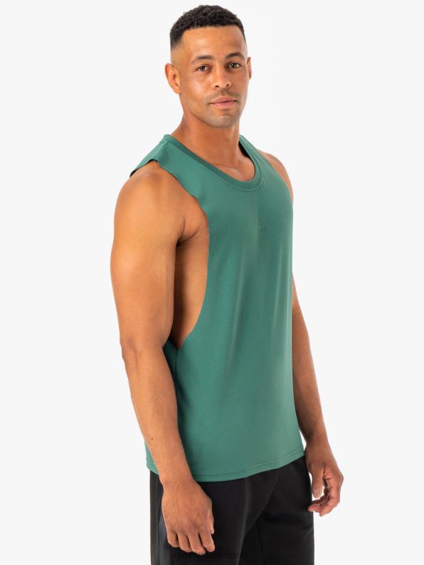 Ryderwear Enhance Baller Tank Green Men Clothing 4Z2T1323