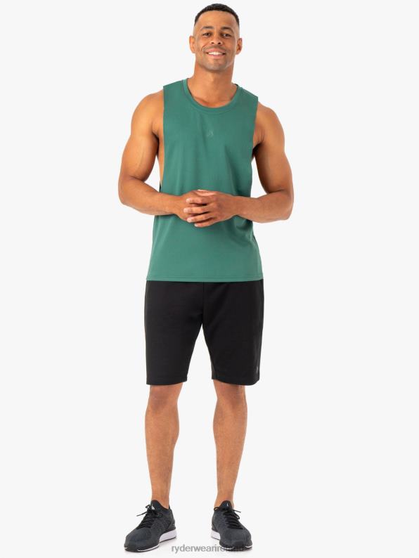 Ryderwear Enhance Baller Tank Green Men Clothing 4Z2T1323