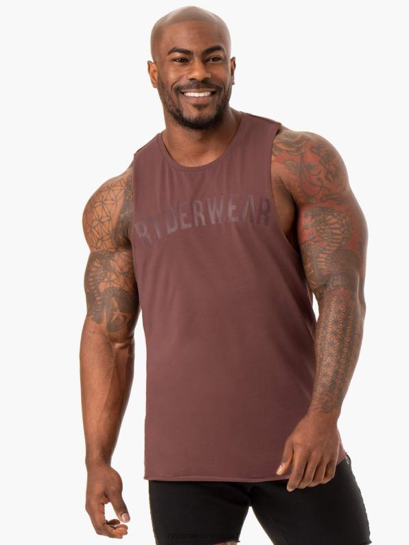 Ryderwear Force Baller Tank Brick Men Clothing 4Z2T1331