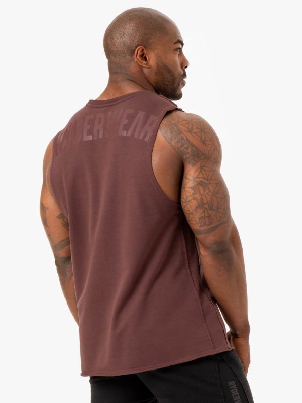 Ryderwear Force Fleece Tank Brick Men Clothing 4Z2T1328